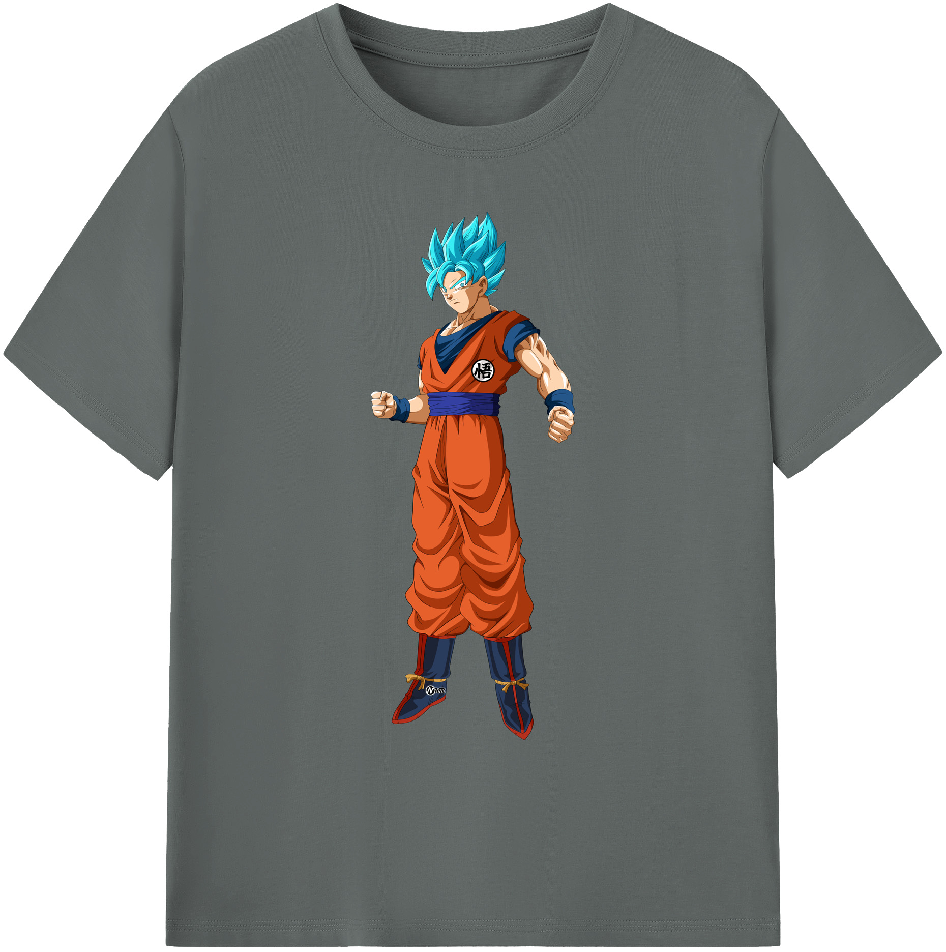 （画像用） ドラゴンボール 孫悟空（そん ごくう）Son Goku カカロット DRAGON BALL Kakarotto 綿100％ メンズ半袖Tシャツ｜肌触りやわらか＆通気性